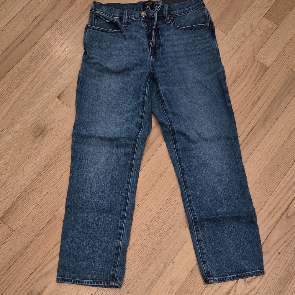 J. Crew Dark Blue Boyfriend Jeans